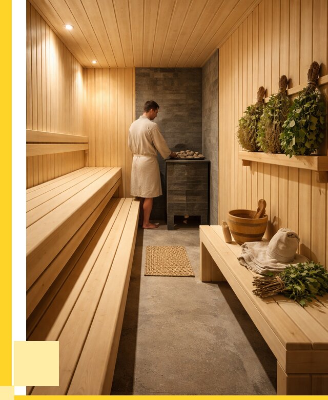 Отделка парной под ключ в Щербинке от 356370 р. | ЭриданЩрб