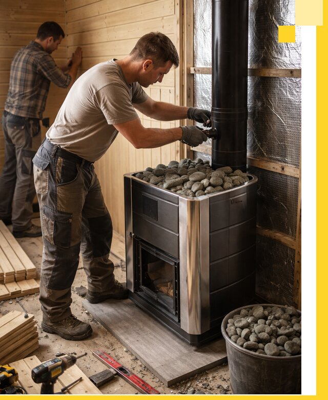 Проектирование и строительство парилок для бани в Щербинке под ключ