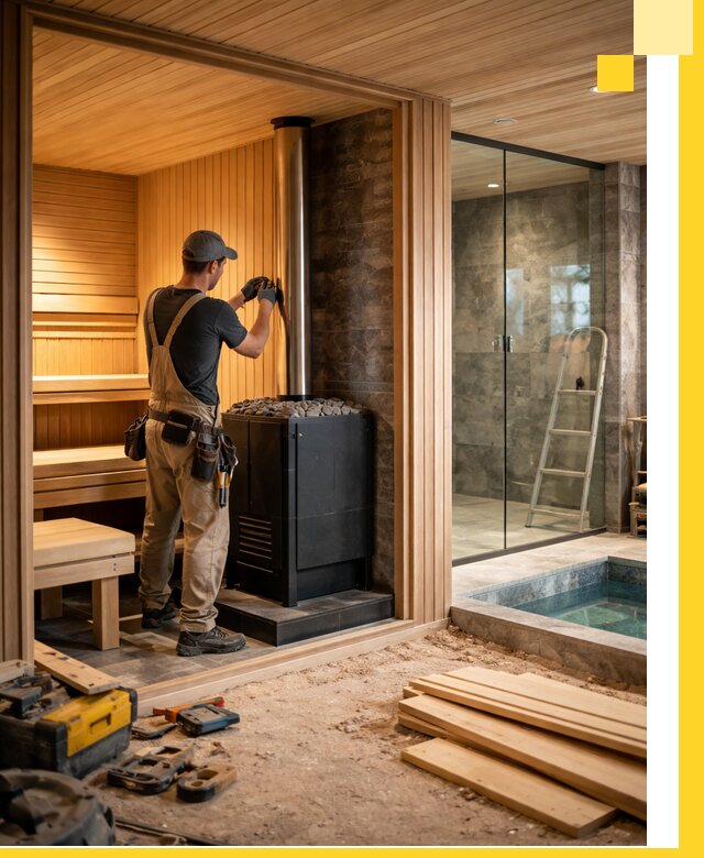 Полное строительство банных комплексов под ключ в Щербинке