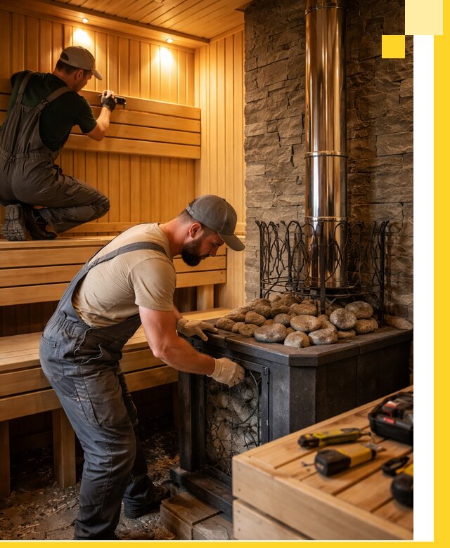 Комплексный дизайн бань, саун и зон отдыха в Щербинке