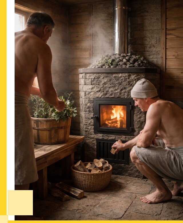 Банные печи под ключ в Щербинке от 45819 р. | ЭриданЩрб кирпичная