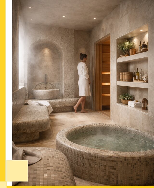 Строительство бани с хамамом в Щербинке от 763650 р. | ЭриданЩрб