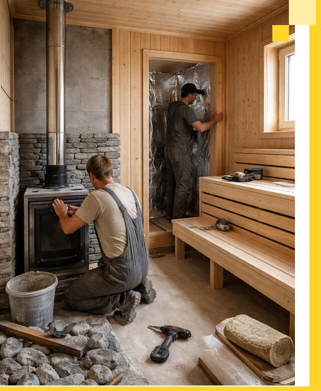 Строительство и изготовление бань под ключ в Щербинке