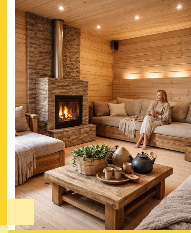 Проект бани с комнатой отдыха в Щербинке от 35637 р. | ЭриданЩрб