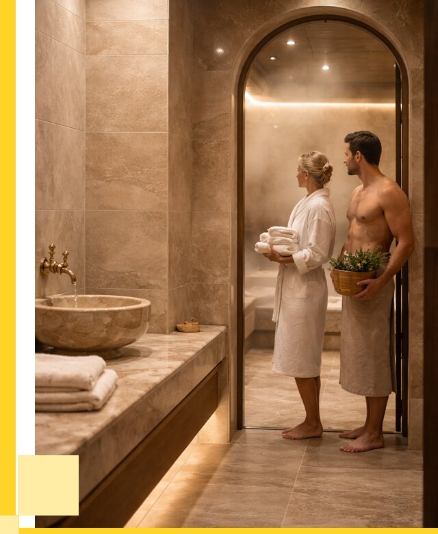 Проект и монтаж сауны и хамама в Щербинке от 356370 р., ЭриданЩрб