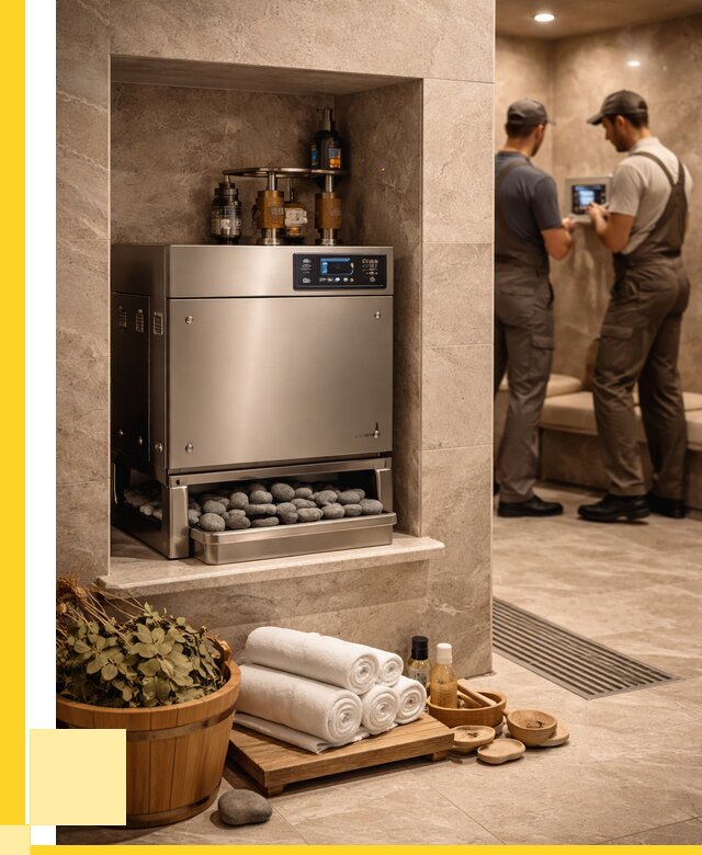 Парогенераторы для хамама в Щербинке от 76365 р. | ЭриданЩрб