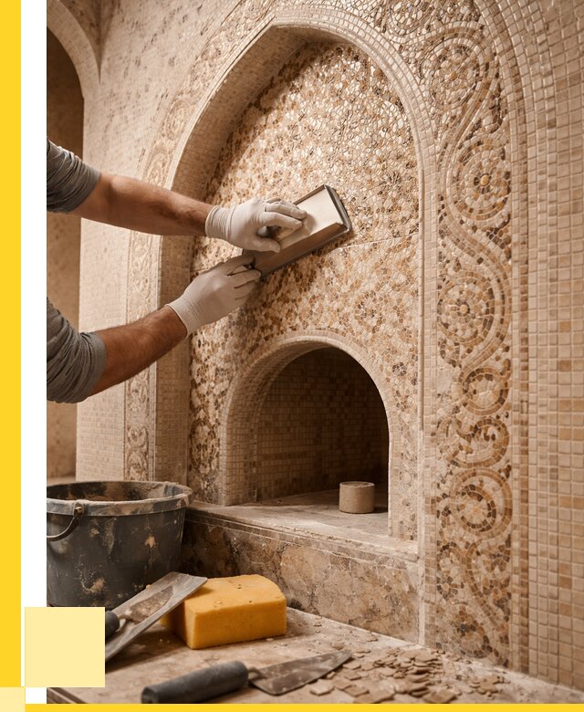 Мозаика для хамама в Щербинке под ключ от 5091 р. | ЭриданЩрб