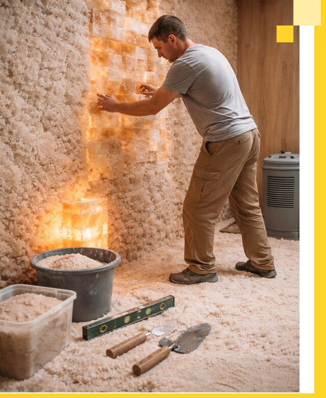 Проектирование и монтаж соляных комнат в Щербинке под ключ