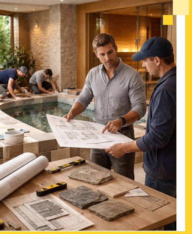 Проектирование SPA зон под ключ в Щербинке с инженерией